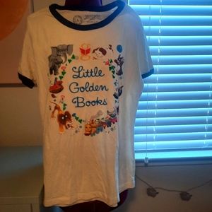 Little golden books ringer tee